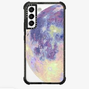 Moon Design Phone Case - Black
